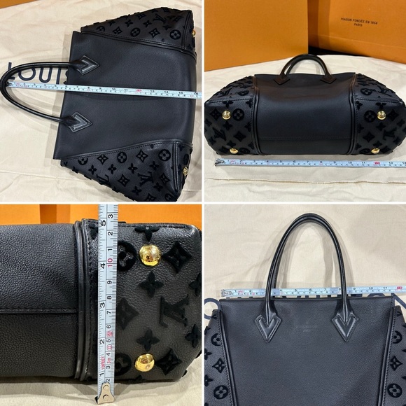 Louis Vuitton Black Leather Veau Cachemire Handbag - Picture 15 of 16